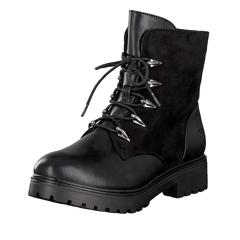 Botas Rieker 90912-00 Para Mulher - Pretas